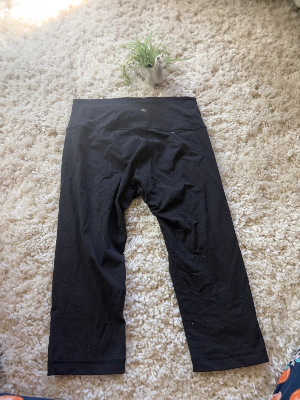 Cropped high-rise lululemon athletica Black Leggings High-waisted from lululemon